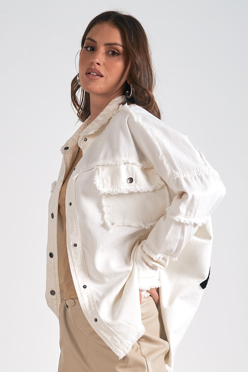 ROCK & ROLL TWO-TONE SHACKET BY ELAN