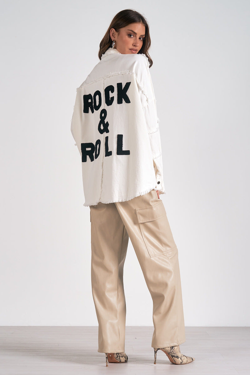 ROCK & ROLL TWO-TONE SHACKET BY ELAN