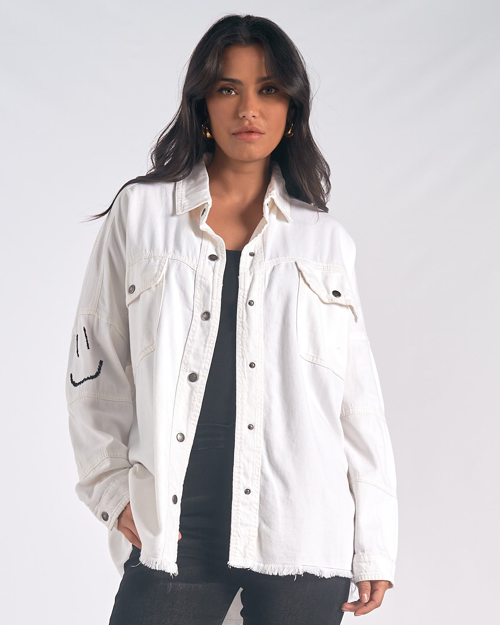 DOLLY SMILEY SHACKET BY ELAN