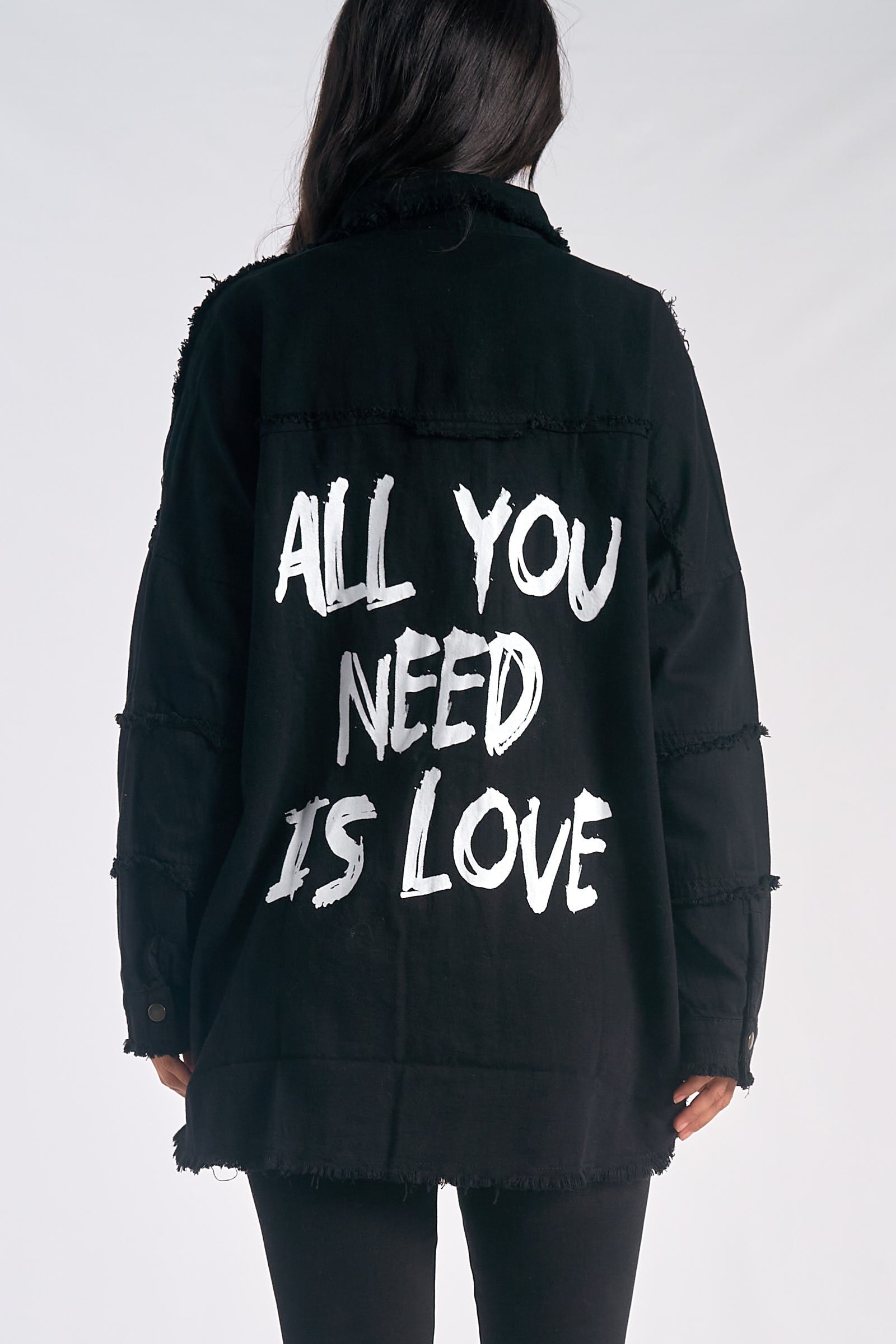 ALL YOU NEED IS LOVE SHACKET BY ELAN