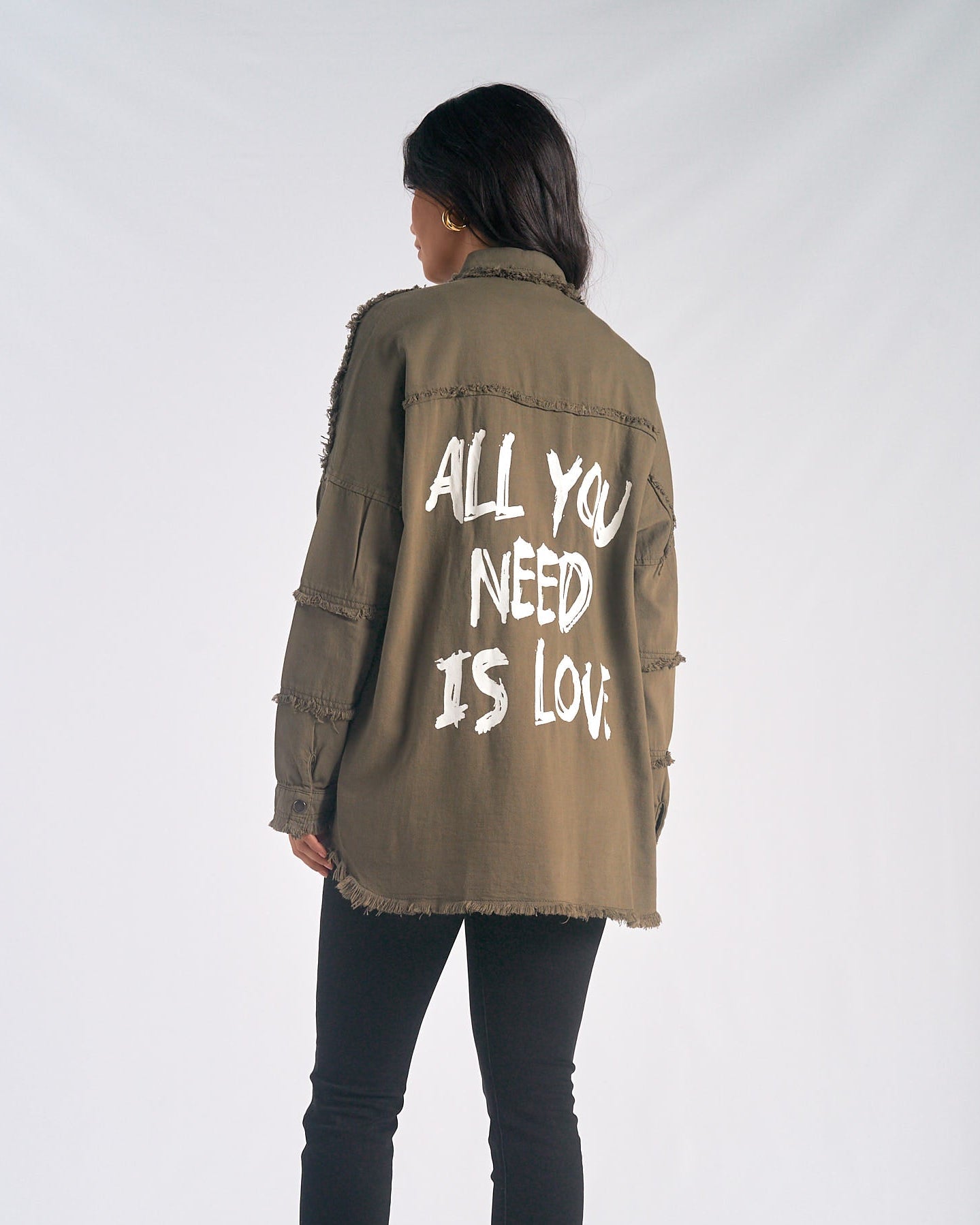 ALL YOU NEED IS LOVE SHACKET BY ELAN