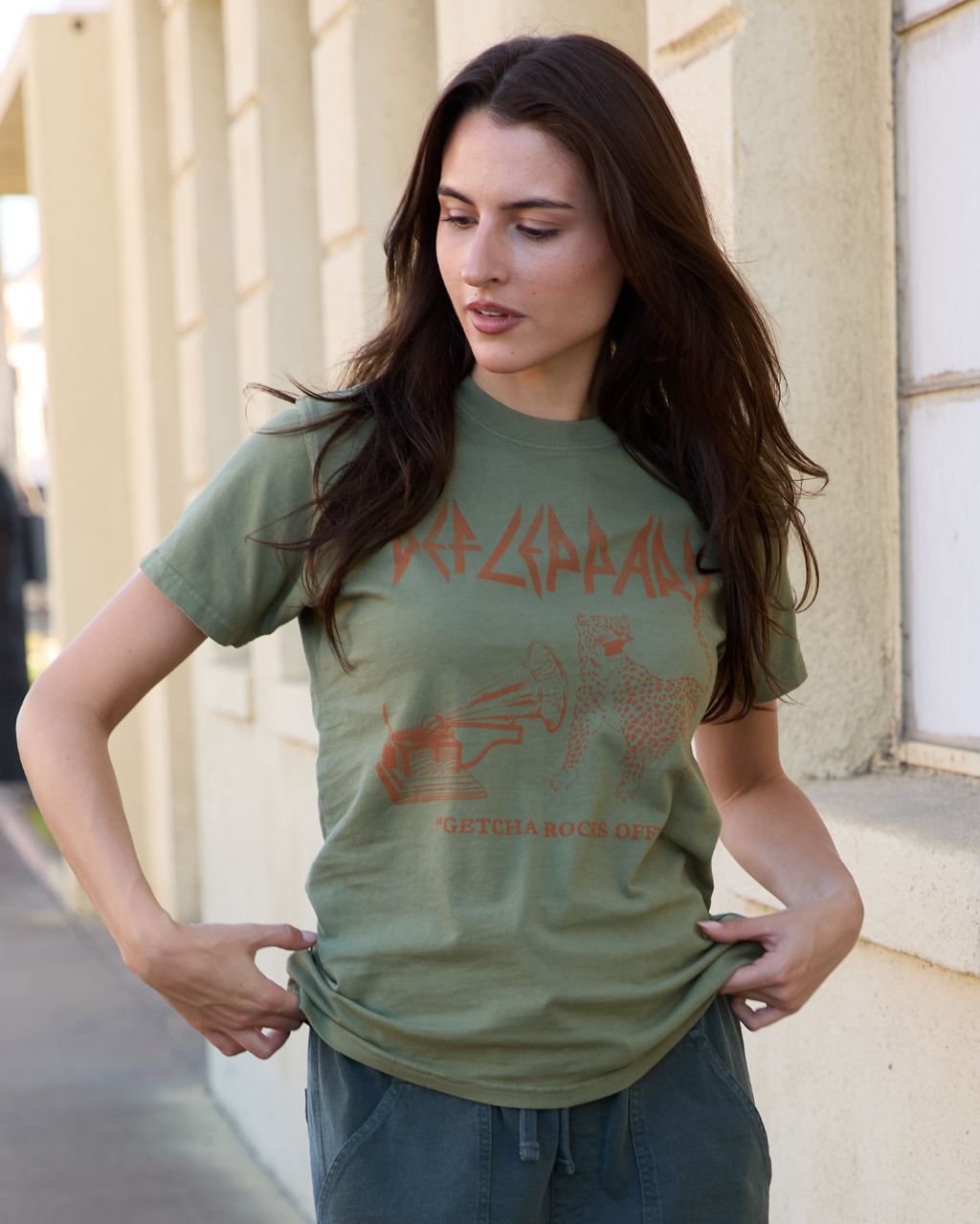 DEF LEPPARD - GETCHA ROCKS OFF T-SHIRT