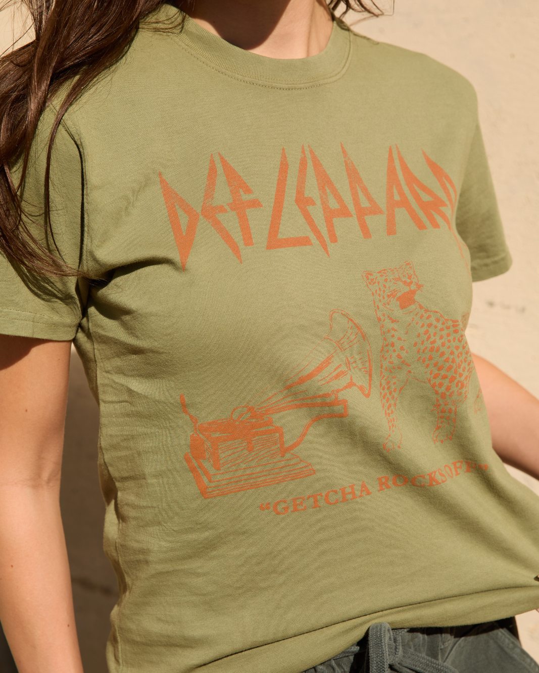 DEF LEPPARD - GETCHA ROCKS OFF T-SHIRT