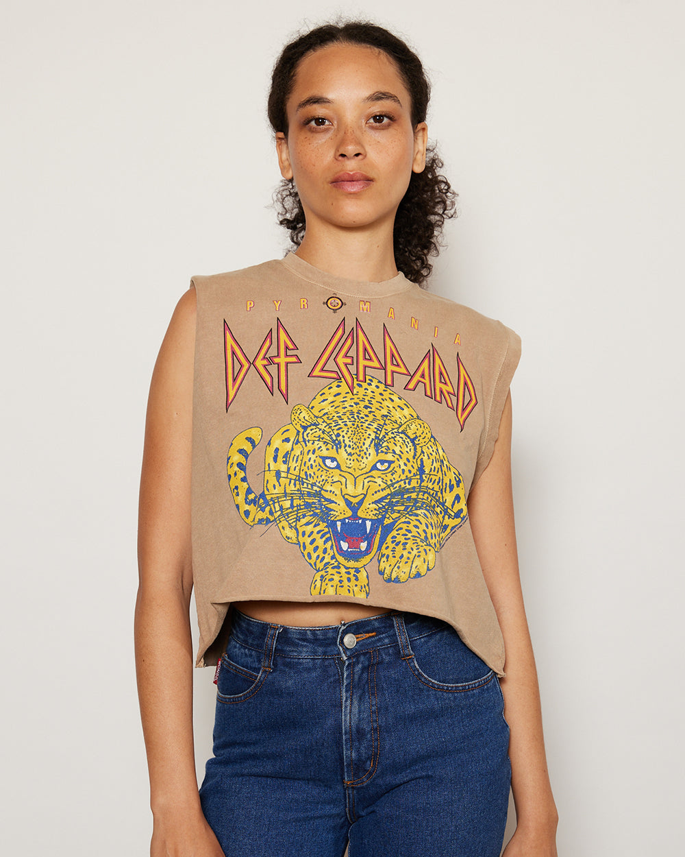 DEF LEPPARD - PYROMANIA TANK TOP 1