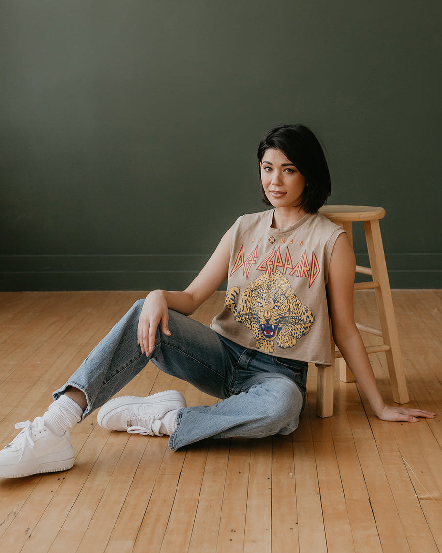 DEF LEPPARD - PYROMANIA TANK TOP 4