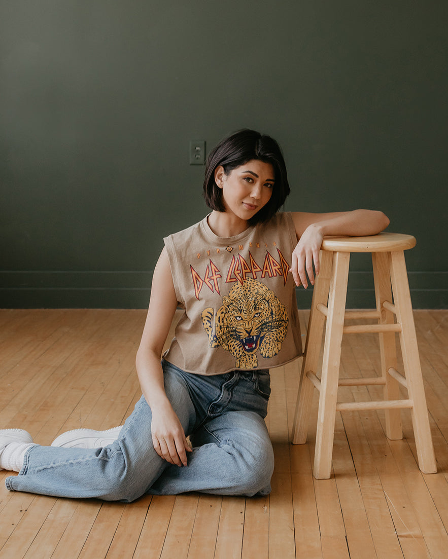 DEF LEPPARD - PYROMANIA TANK TOP 8