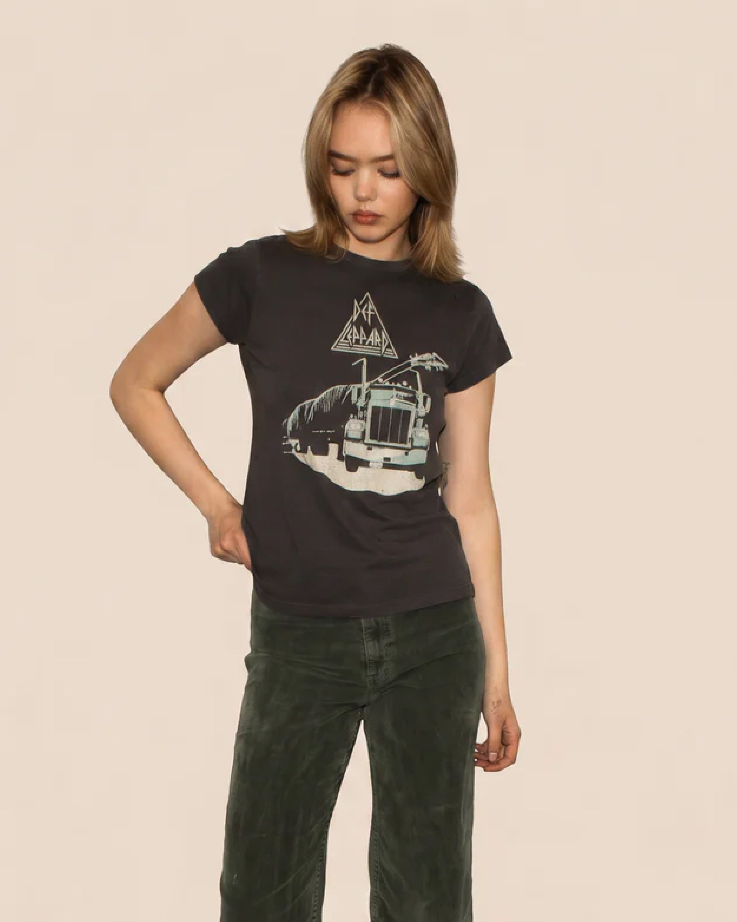 DEF LEPPARD - THROUGH THE NIGHT BABY TEE