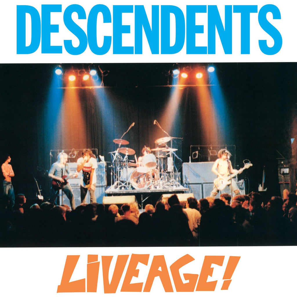 DESCENDENTS - LIVEAGE! - ORANGE COLOR - VINYL LP