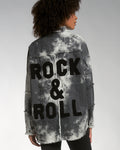 ROCK & ROLL ACID-WASH SHACKET BY ELAN