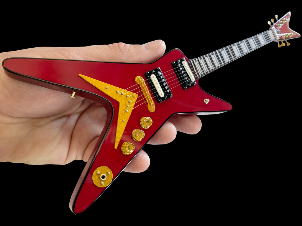 CLASSIC DEAN VINTAGE RED ML MINI GUITAR