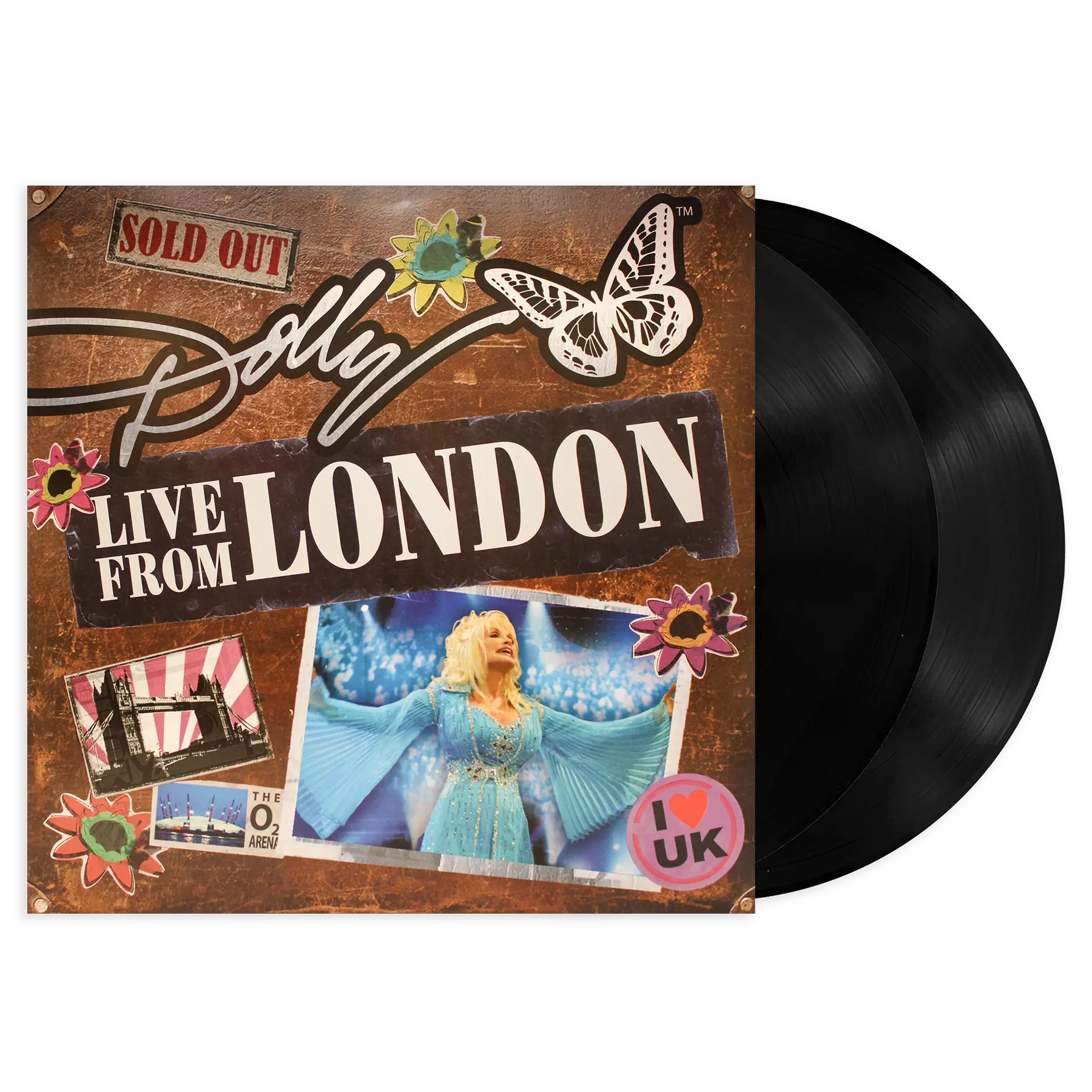DOLLY PARTON - DOLLY: LIVE FROM LONDON - 2-LP - VINYL LP