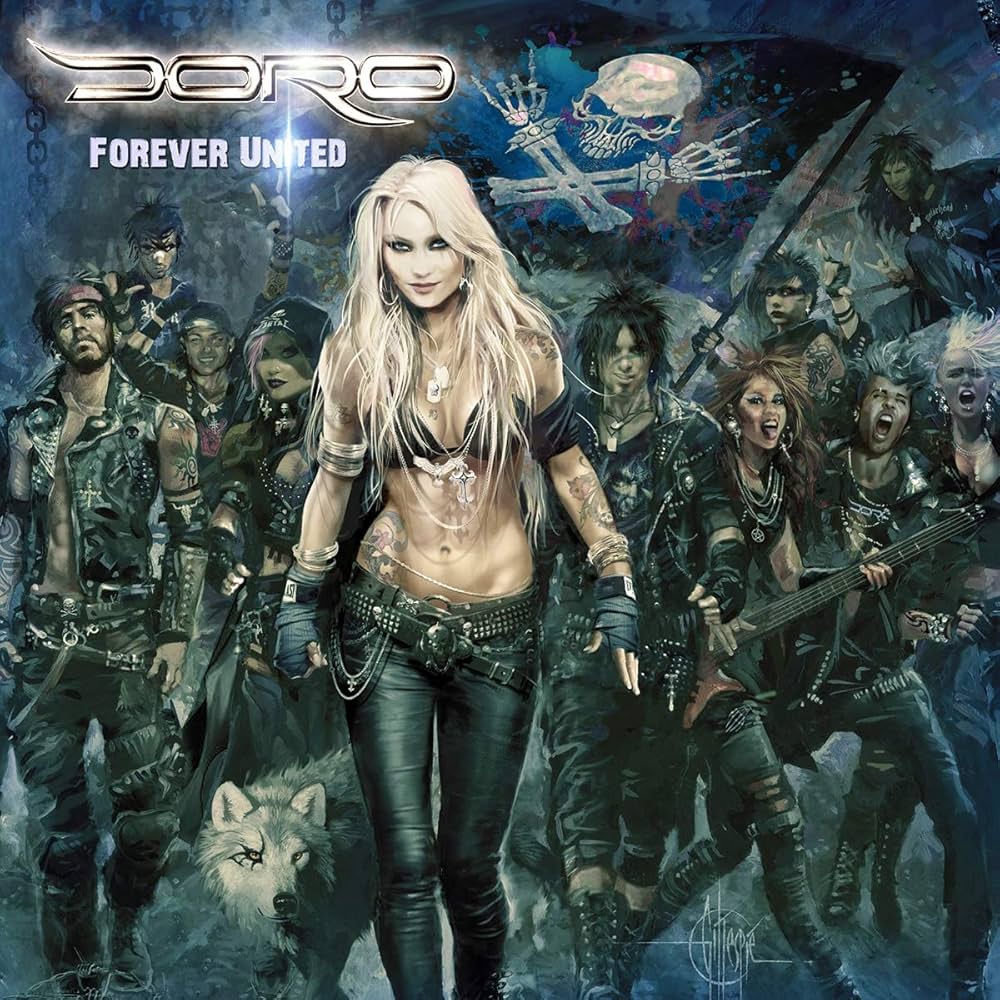 DORO - FOREVER UNITED - TRANSPARENT GREEN COLOR - 2-LP - VINYL LP