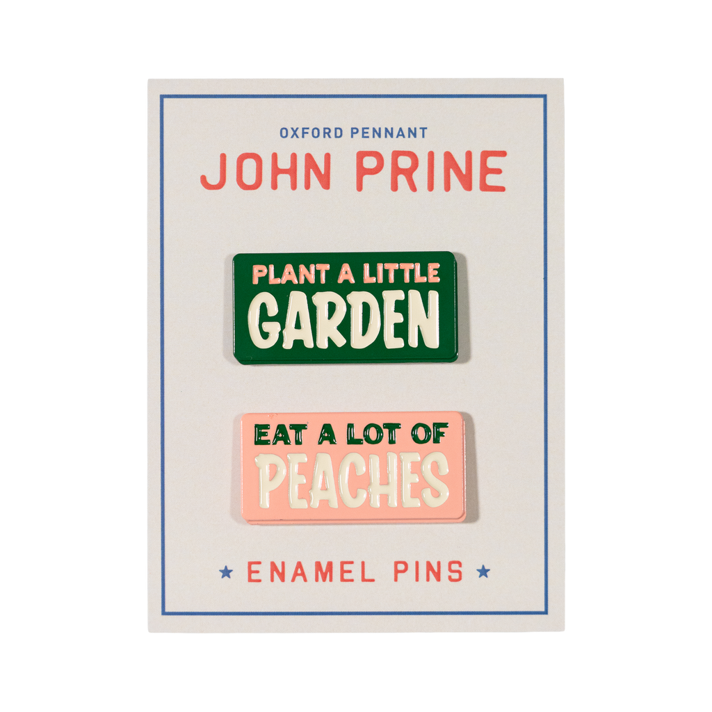 JOHN PRINE x OXFORD PENNANT - ENAMEL PIN SET