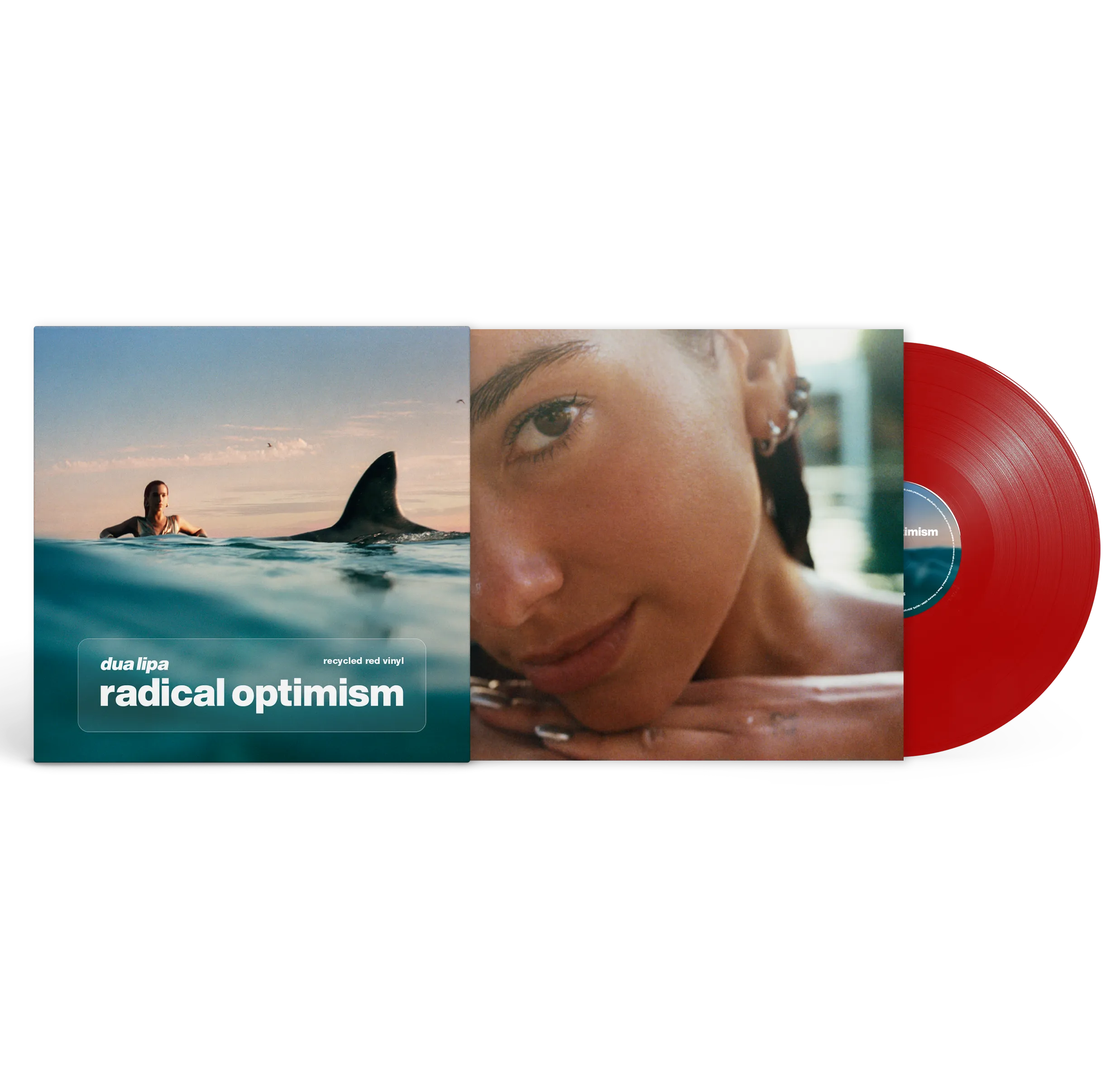 DUA LIPA - RADICAL OPTIMISM - INDIE EXCLUSIVE - RED COLOR - VINYL LP