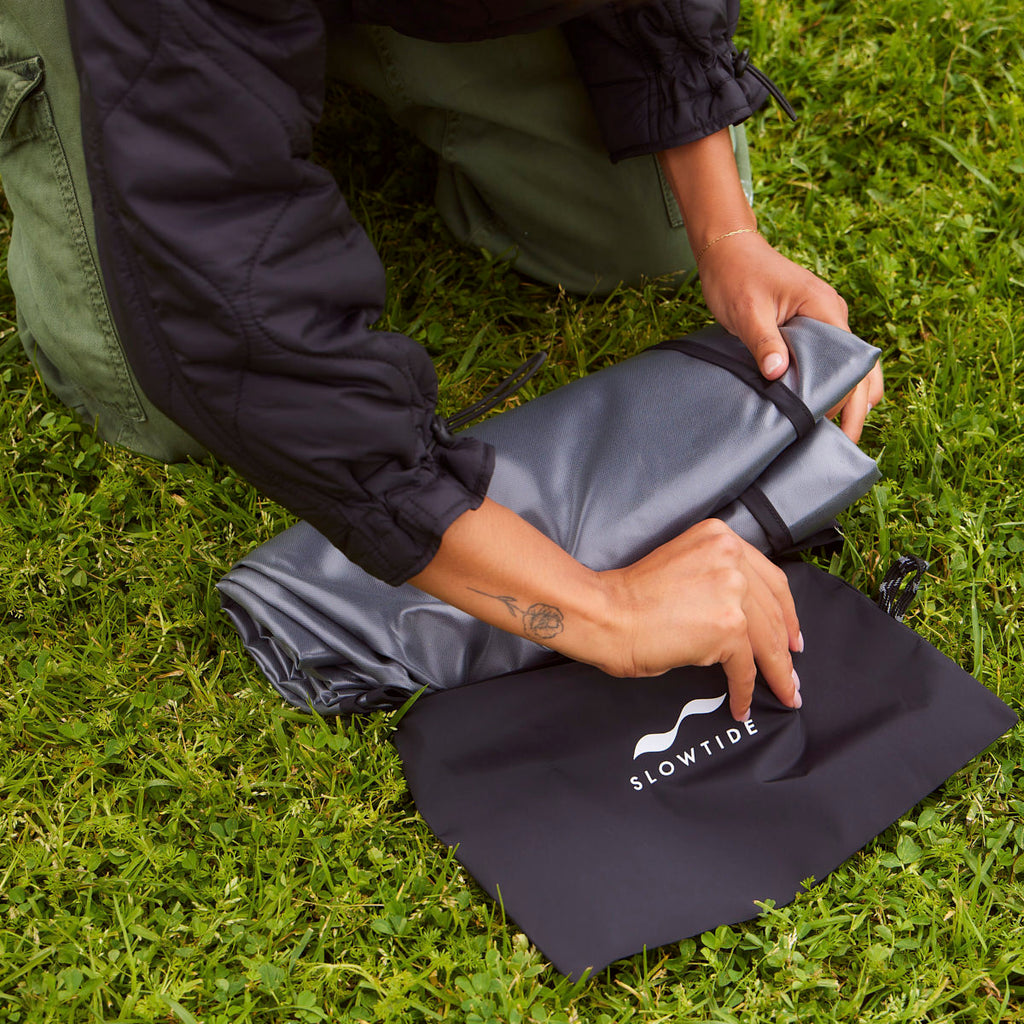 WU-TANG CLAN x SLOWTIDE - BLOCKS ON FIRE QUICK-DRY PICNIC BLANKET