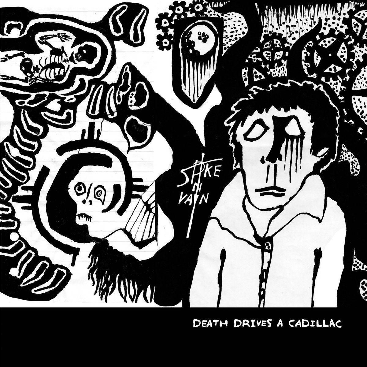 SPIKE IN VAIN - DEATH DRIVES A CADILLAC - VINYL LP