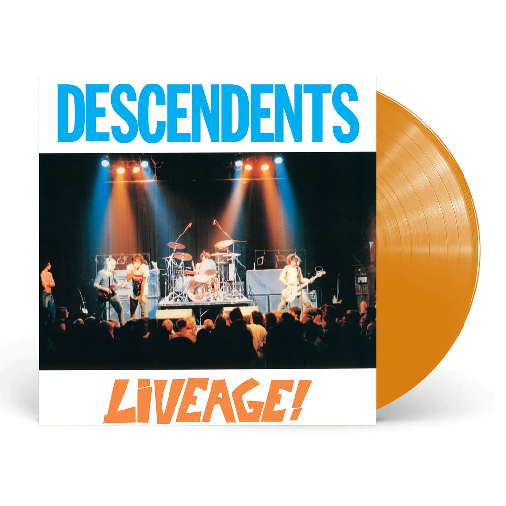DESCENDENTS - LIVEAGE! - ORANGE COLOR - VINYL LP