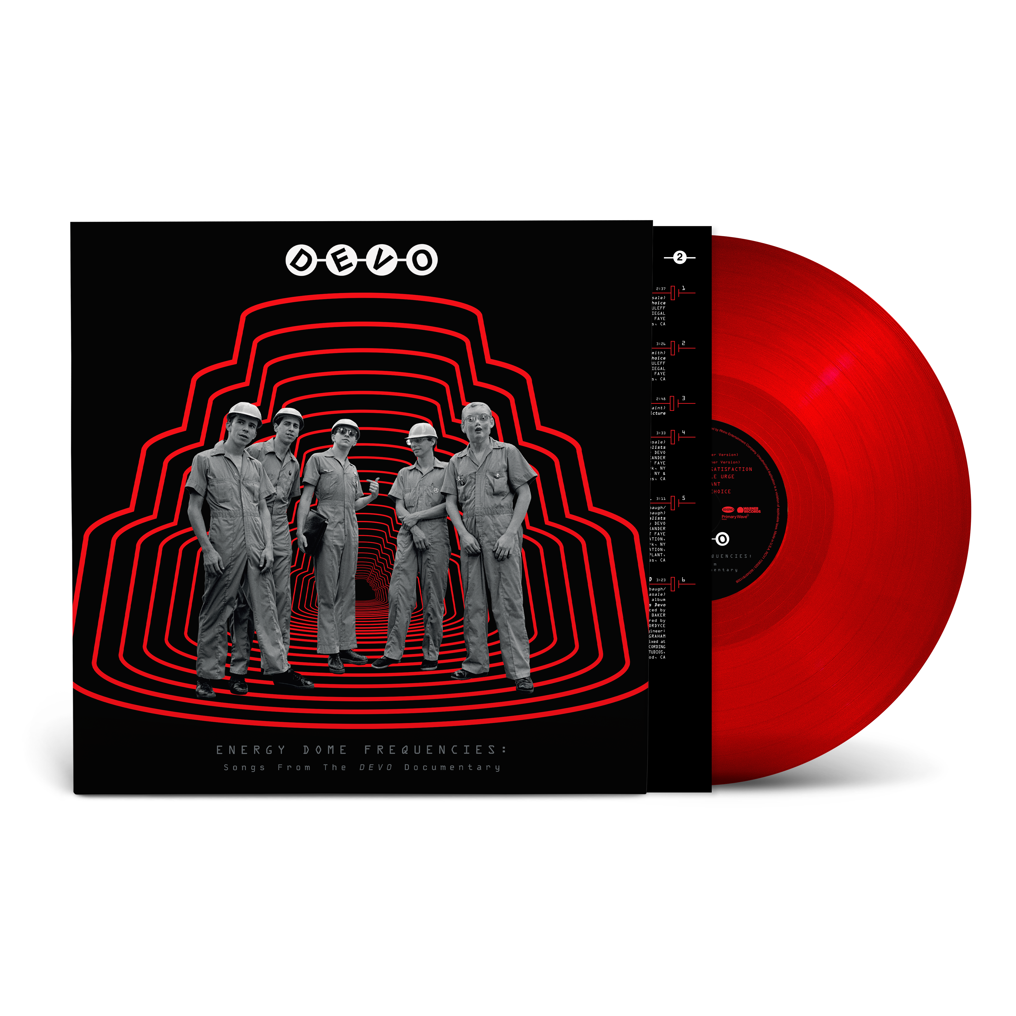 DEVO - ENERGY DOME FREQUENCIES: SONGS FROM THE DEVO DOCUMENTARY - RED ...