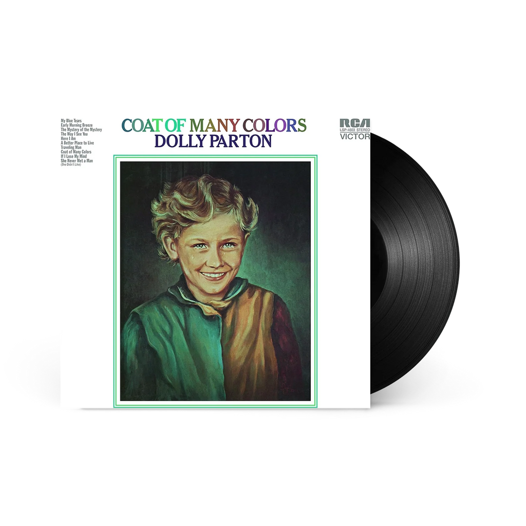 DOLLY PARTON - COAT OF MANY COLORS - VINYL LP