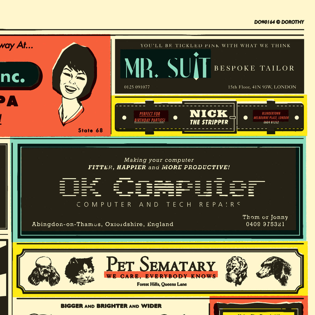 DOROTHY - BUSINESS DIRECTORY OF ALTERNATIVE MUSIC PRINT
