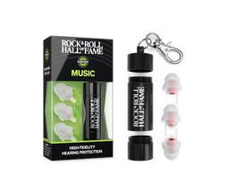 ROCK HALL X EARPEACE MUSIC ORIGINAL HIGH 20 dB PROTECTION EAR PLUGS - image 1