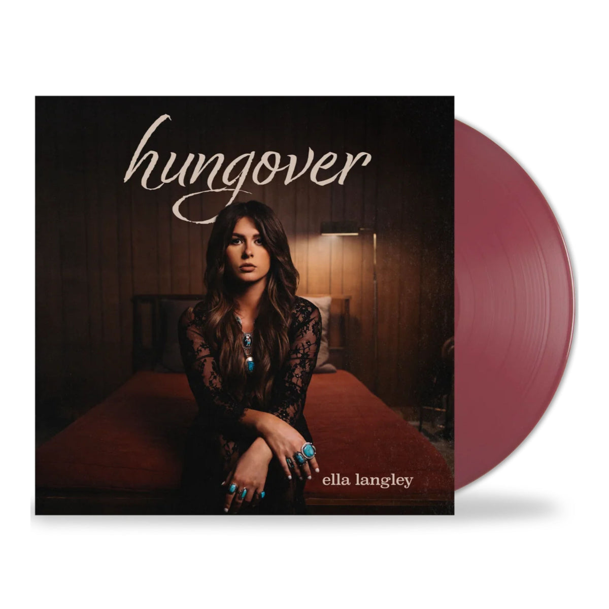 ELLA LANGLEY - HUNGOVER - RED COLOR - VINYL LP