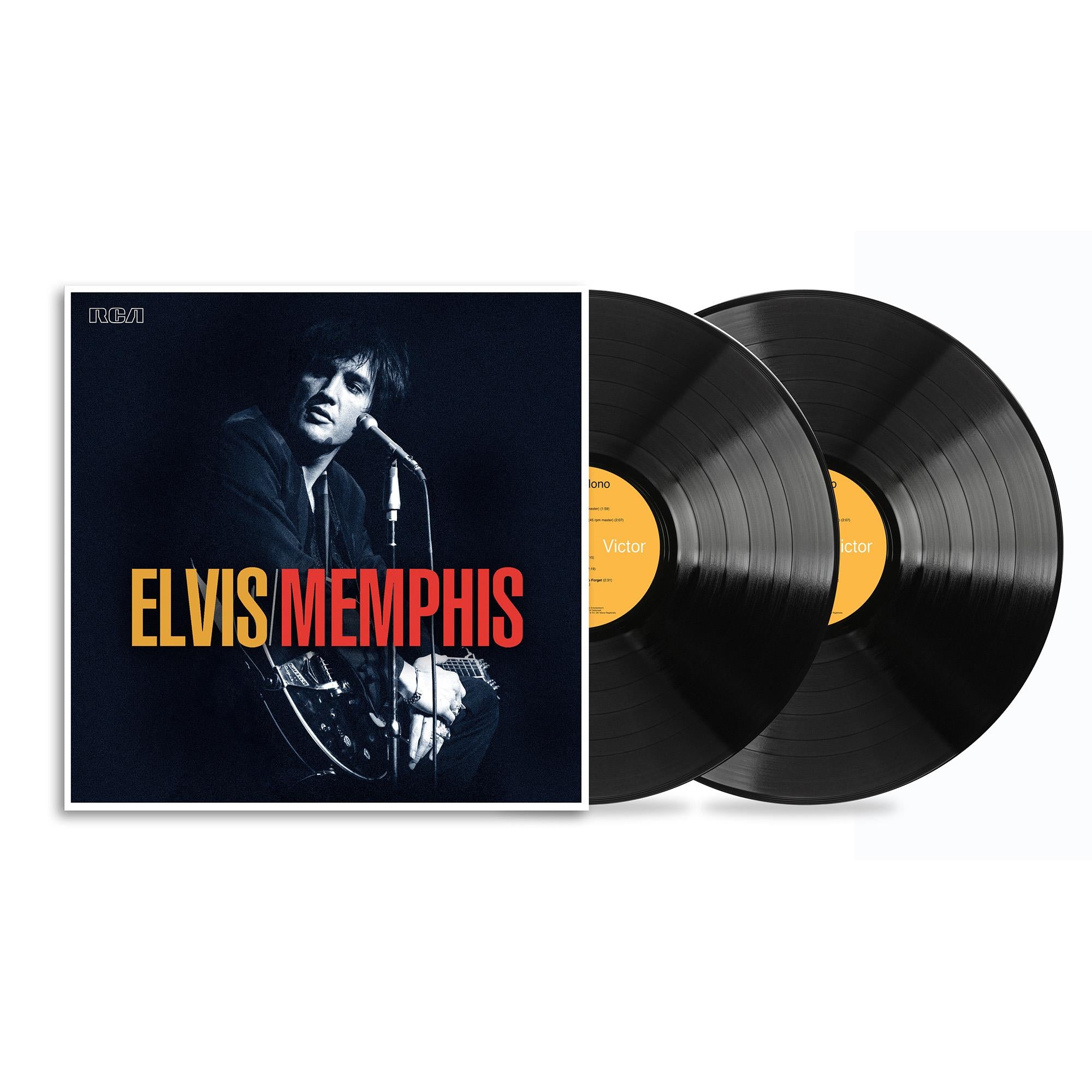 ELVIS PRESLEY - ELVIS/MEMPHIS - 2-LP - VINYL LP