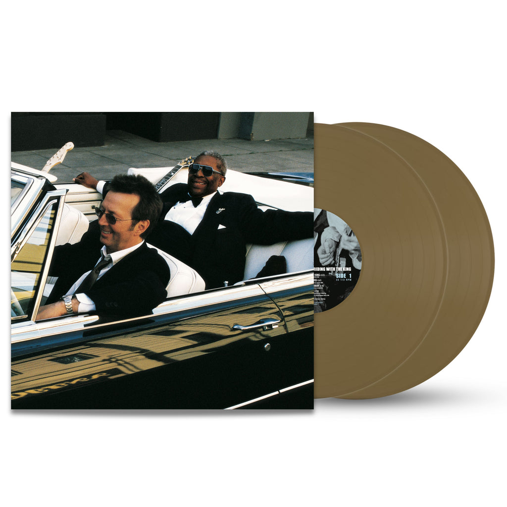 ERIC CLAPTON & B.B. KING - RIDING WITH THE KING - EXPANDED EDITION - GOLD VINYL - 2-LP - VINYL LP