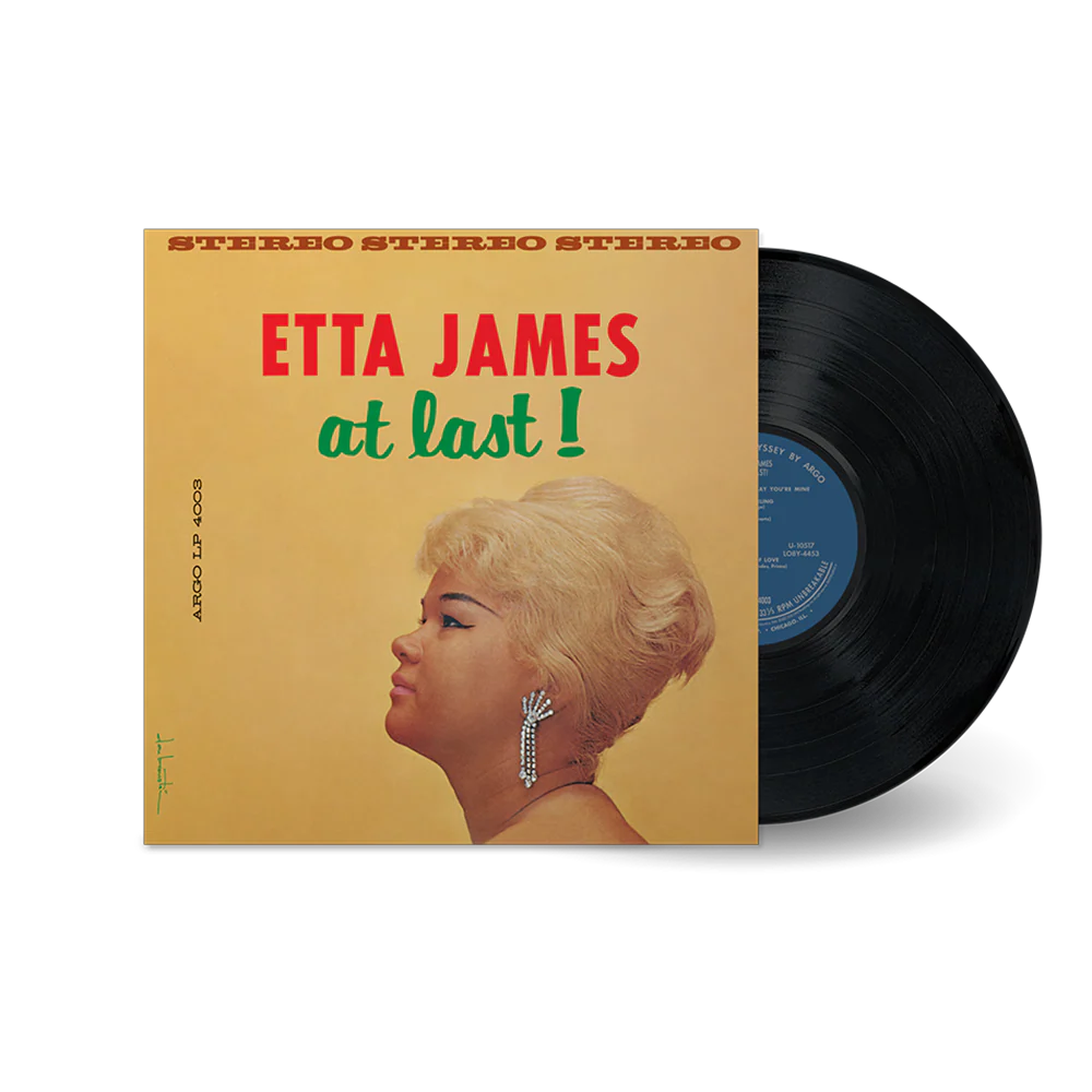 ETTA JAMES - AT LAST - CHESS 75 SERIES - VINYL LP