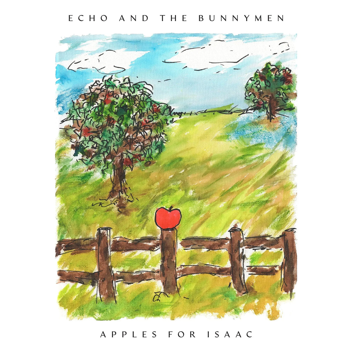 ECHO & THE BUNNYMEN - APPLES FOR ISAAC - GREEN SPLATTER COLOR - VINYL LP