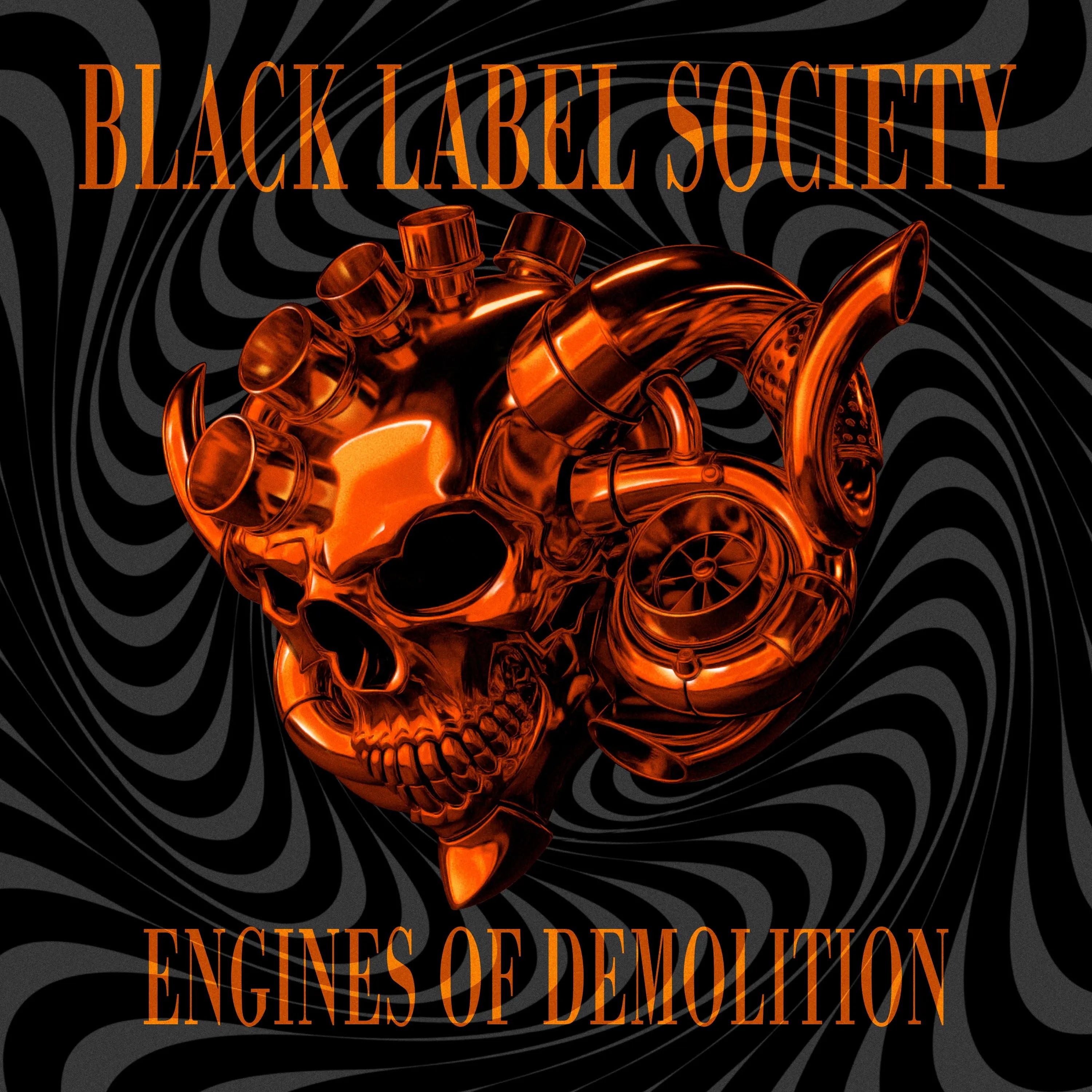 BLACK LABEL SOCIETY -ENGINES OF DEMOLITION - INDIE EXCLUSIVE - ORANGE CUSTARD COLOR - 2-LP - VINYL LP