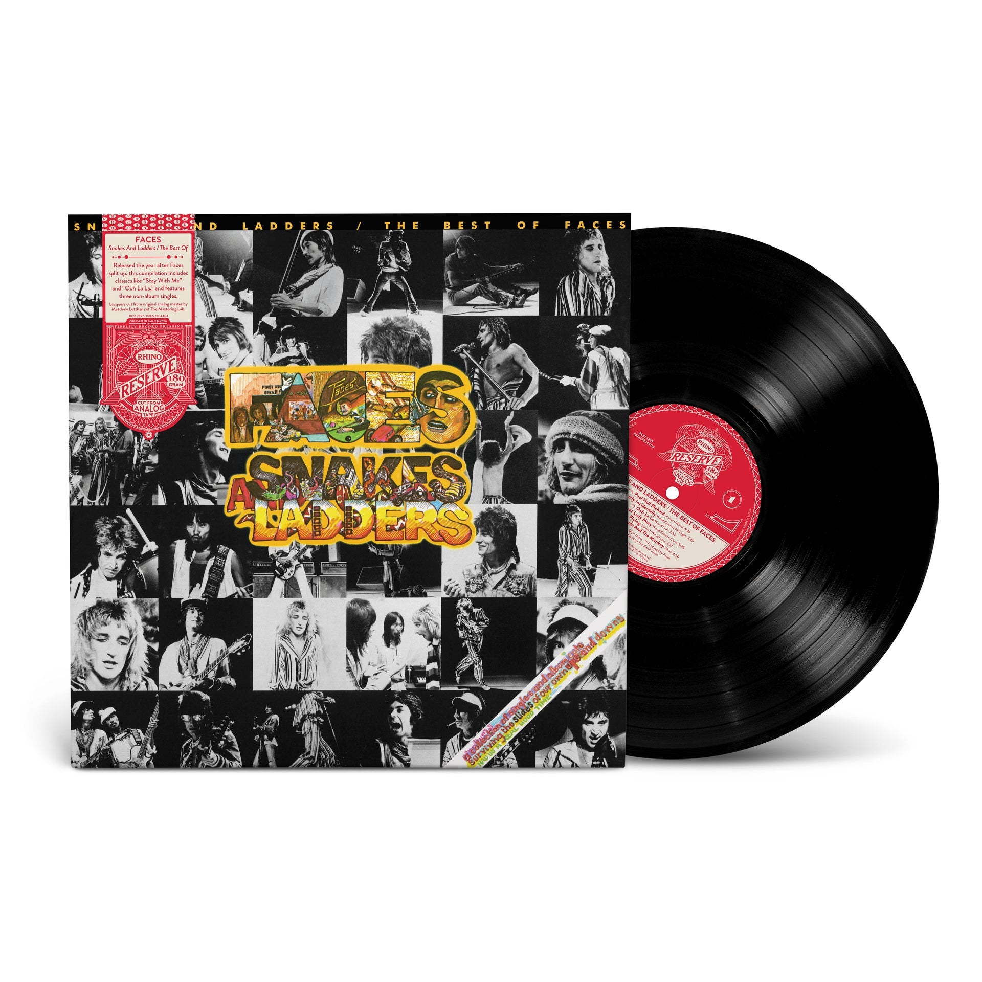 FACES - SNAKES AND LADDERS: THE BEST OF - RHINO RESERVE EDITION -  VINYL LP