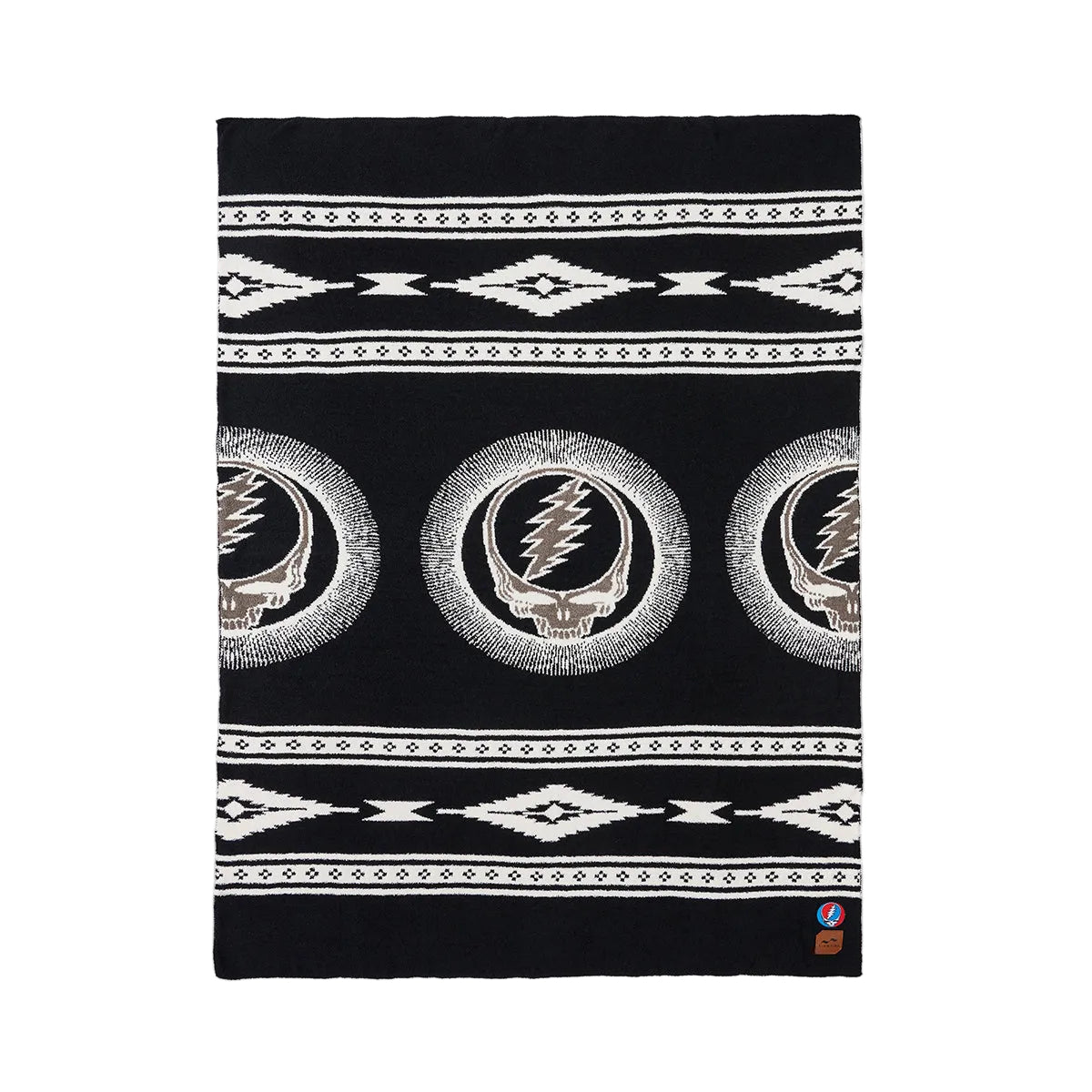 GRATEFUL DEAD x SLOWTIDE - FILLMORE PLUSH KNIT THROW BLANKET