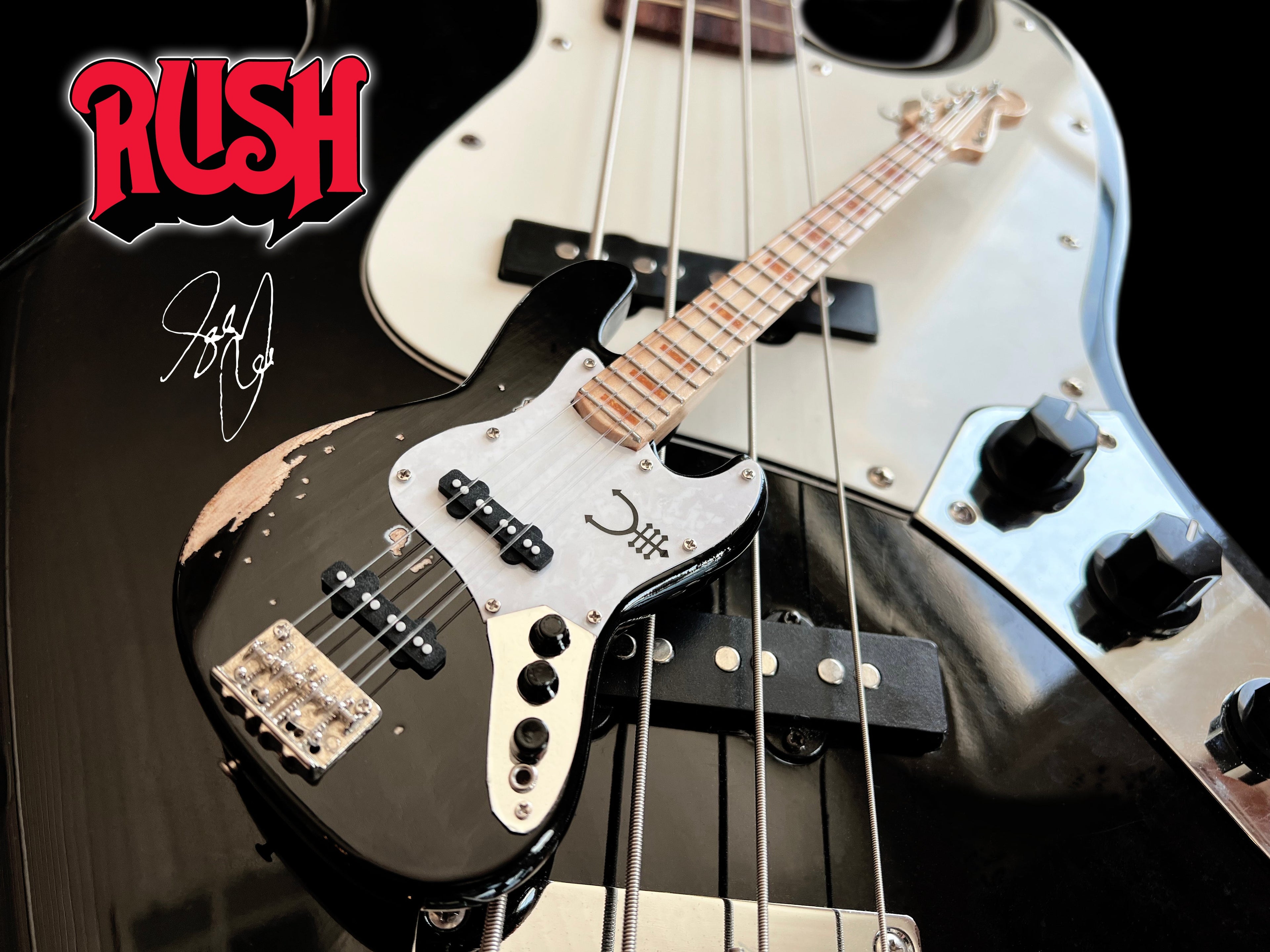 GEDDY LEE - VINTAGE TOUR EDITION FENDER™ JAZZ™ BASS MINI GUITAR