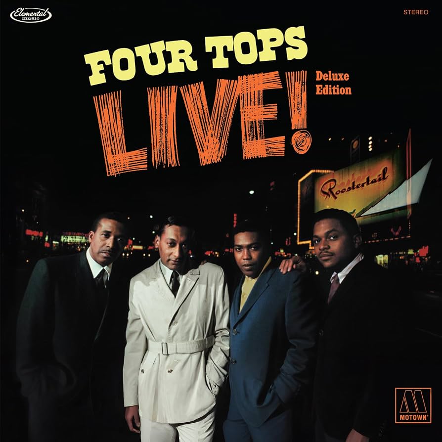 FOUR TOPS - LIVE! - DELUXE EDITION - 2-LP - VINYL LP