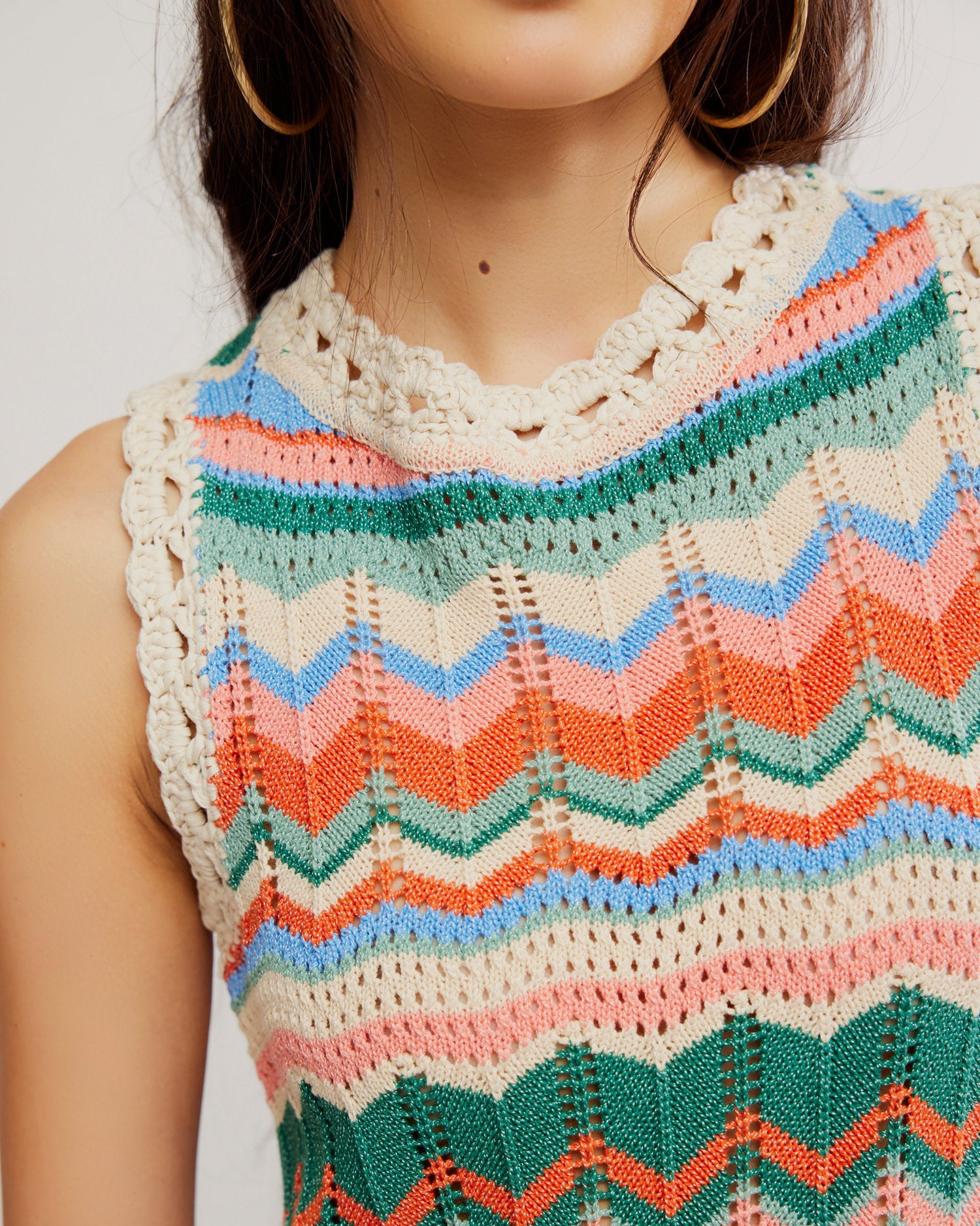 FREE PEOPLE - SANDY MAE KNIT MINI DRESS