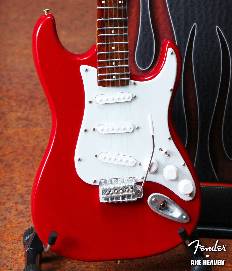 FENDER™ - STRAT™ RED - MINI GUITAR
