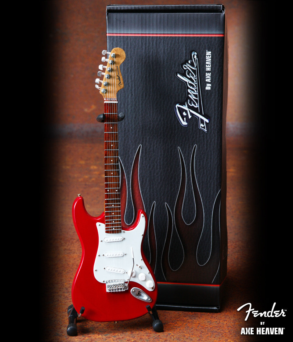 FENDER™ - STRAT™ RED - MINI GUITAR