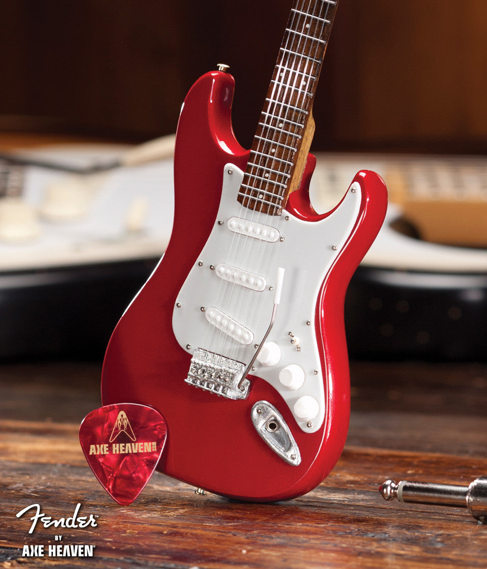 FENDER™ - STRAT™ RED - MINI GUITAR