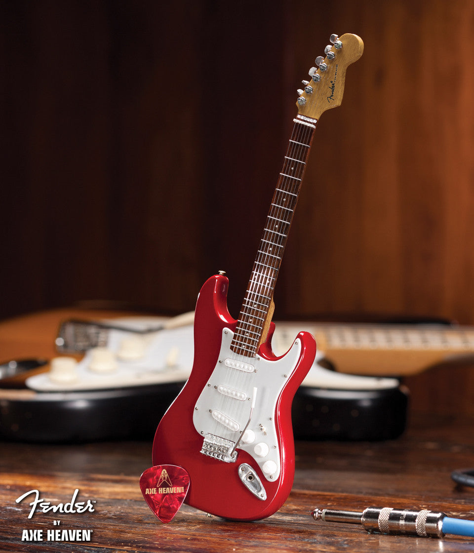 FENDER™ - STRAT™ RED - MINI GUITAR