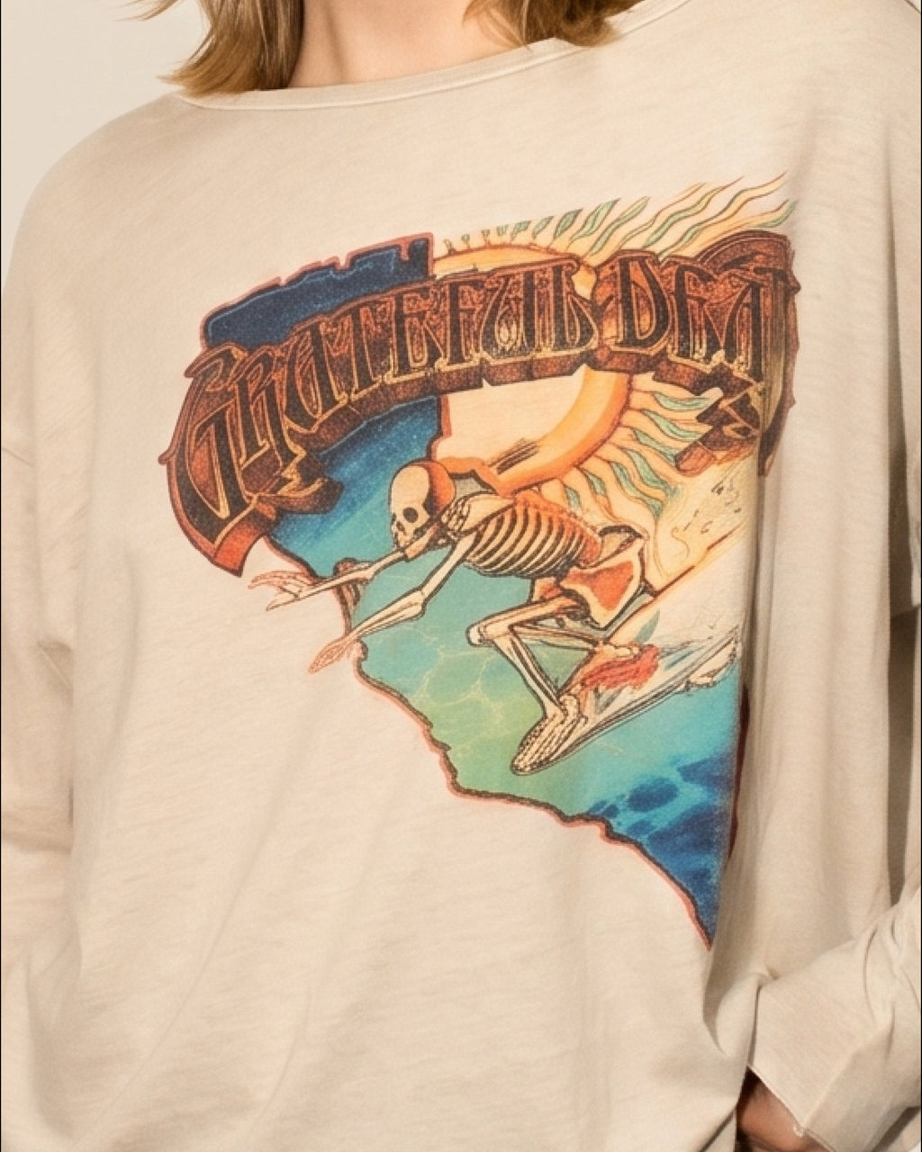 GRATEFUL DEAD - CALIFORNIA LONG SLEEVE TOP