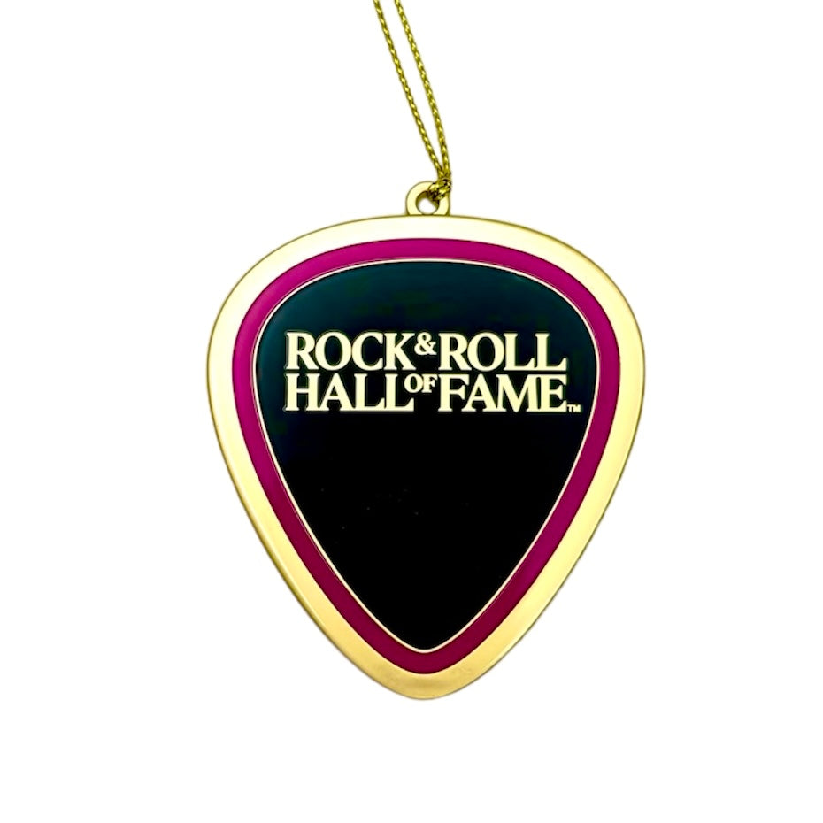 ROCK HALL GOLDEN PICK ORNAMENT