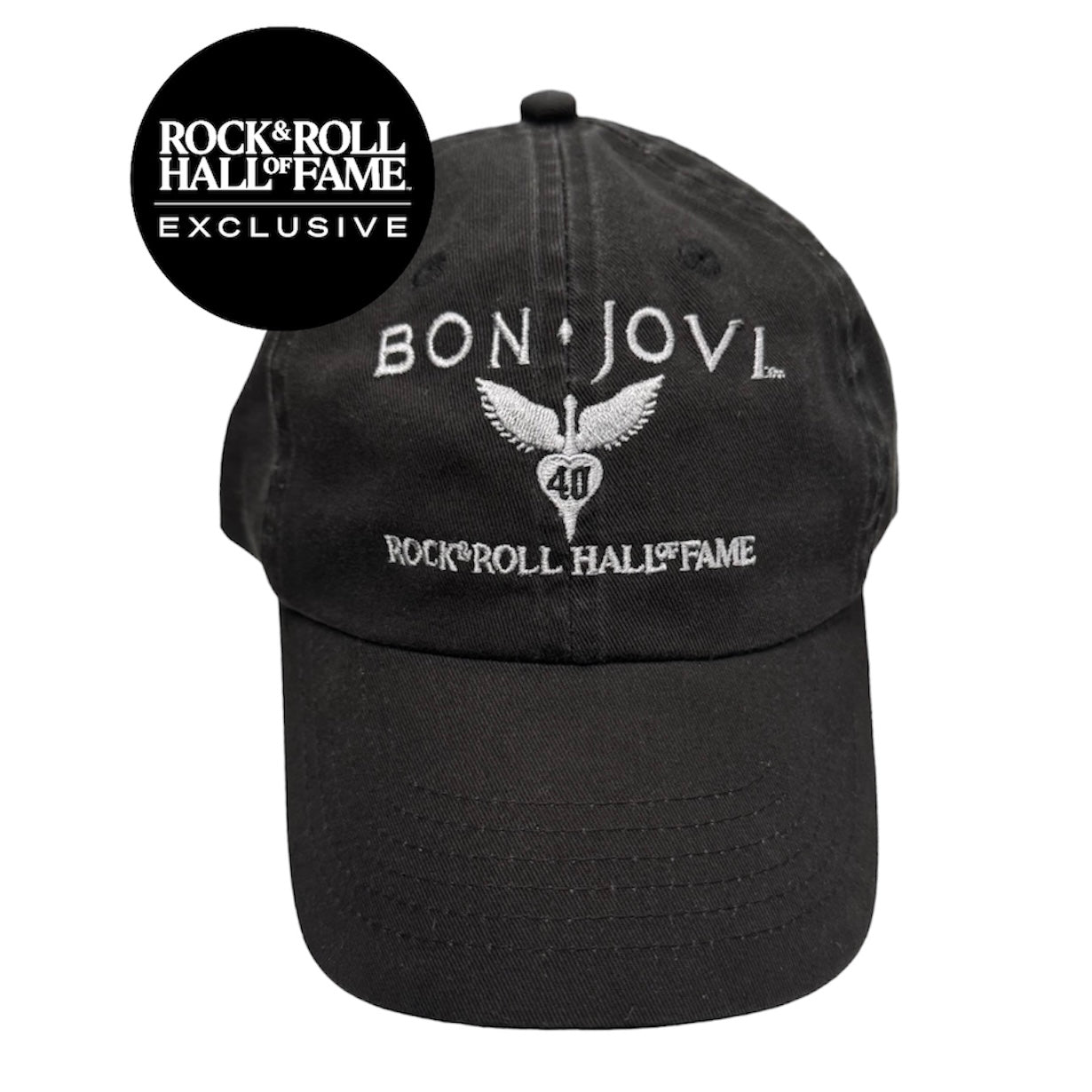 BON JOVI - 40TH ANNIVERSARY EXHIBIT HAT