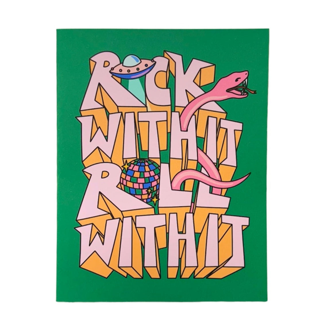 ROCK HALL ROCK WITH IT ART PRINT