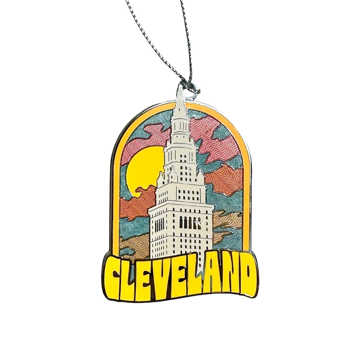 ROCK HALL CLEVELAND SUNSET ORNAMENT