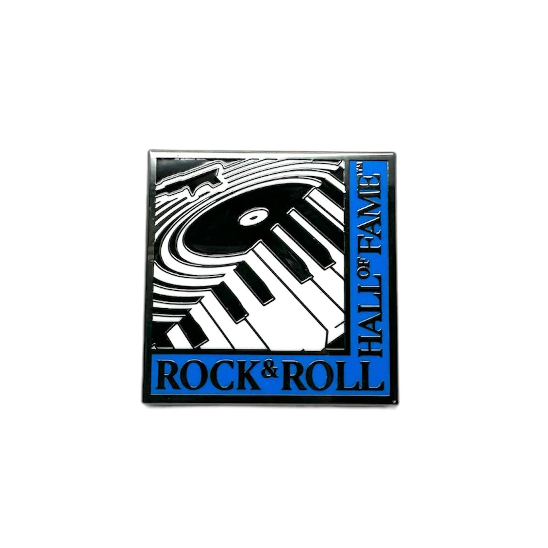 PIN DE DISCO DE PIANO DE ROCK HALL