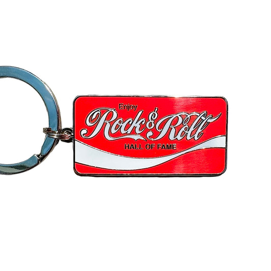 ROCK HALL ENJOY ROCK & ROLL KEYRING