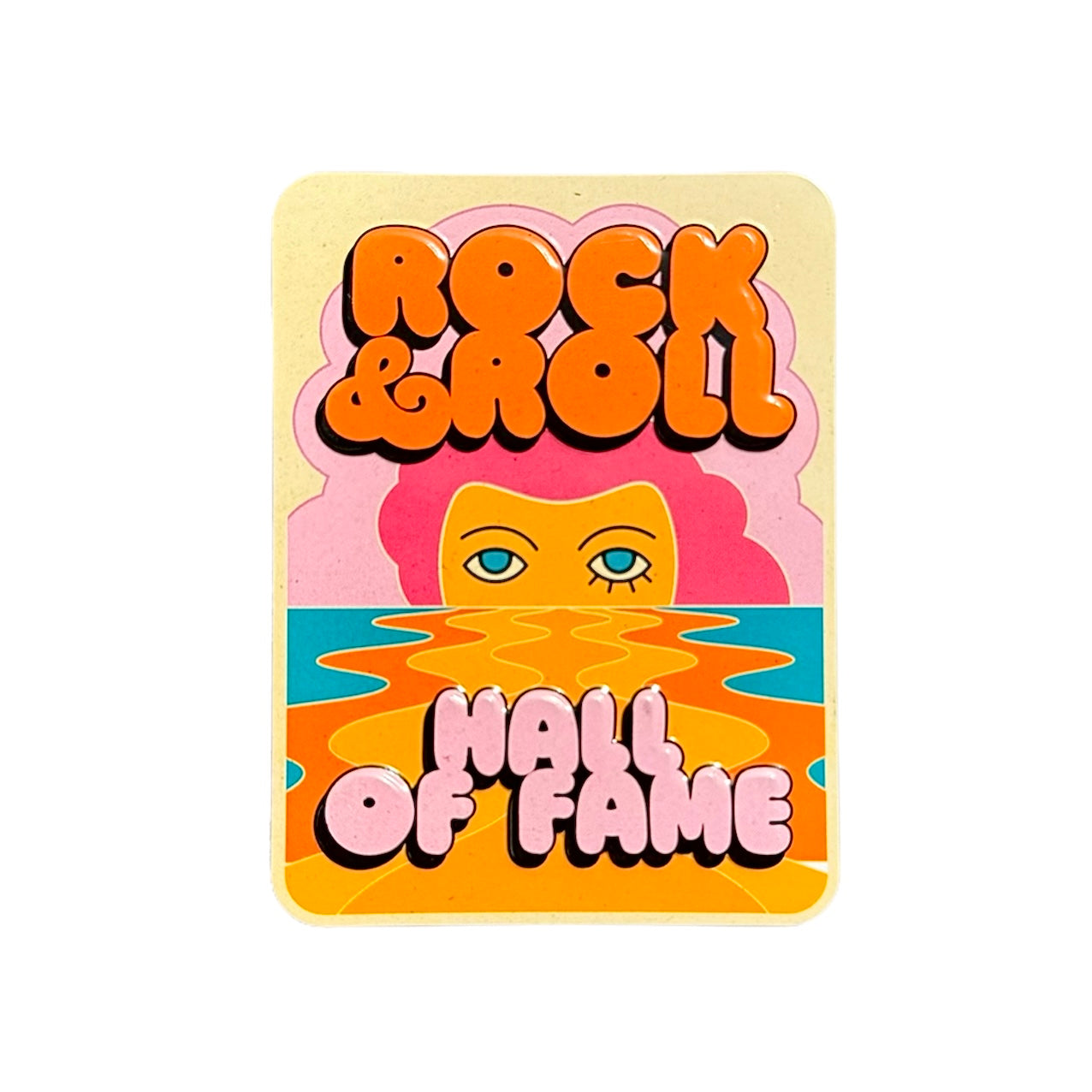 ROCK HALL TRIPPY SUNSET MAGNET