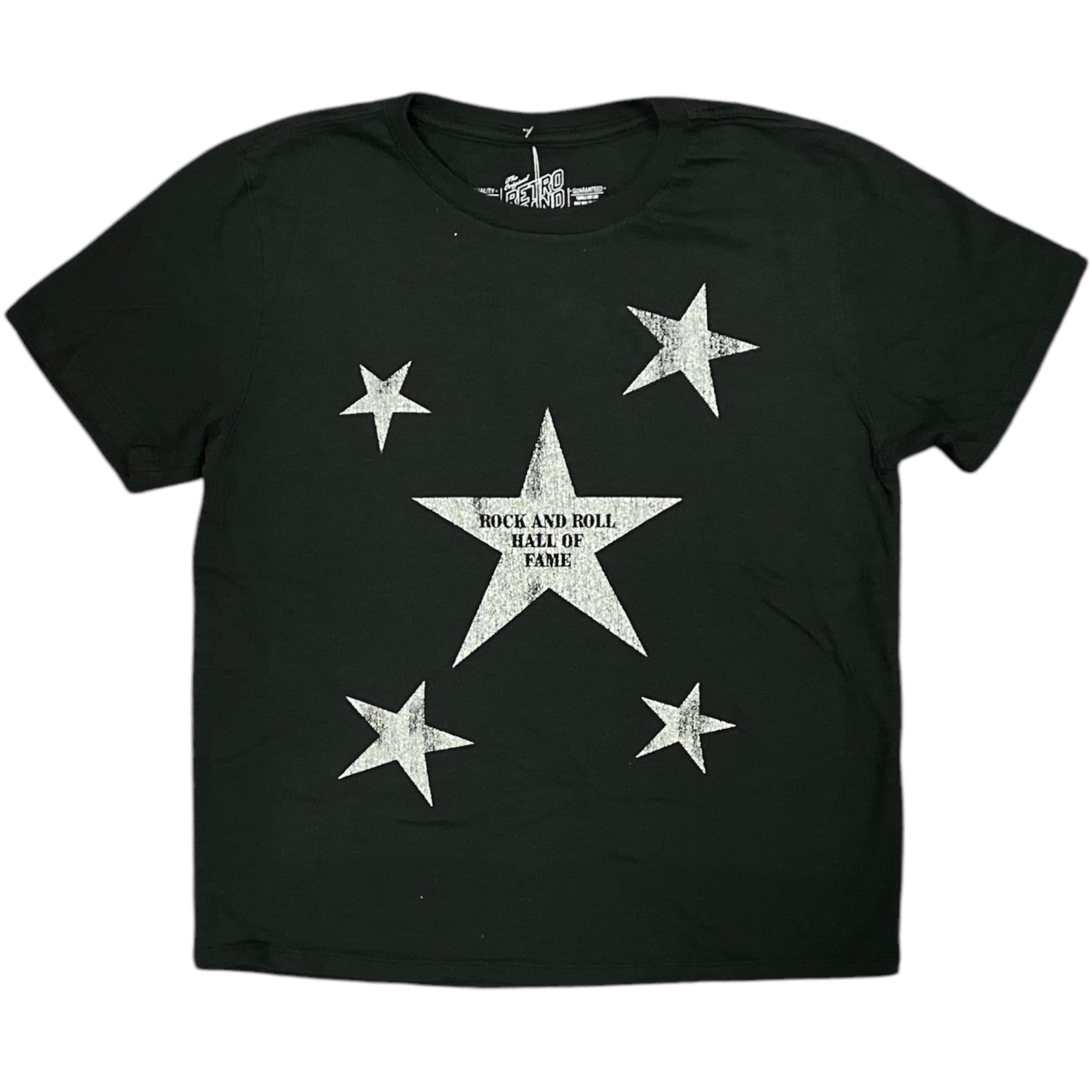ROCK HALL ALL OVER STARS FITTED T-SHIRT