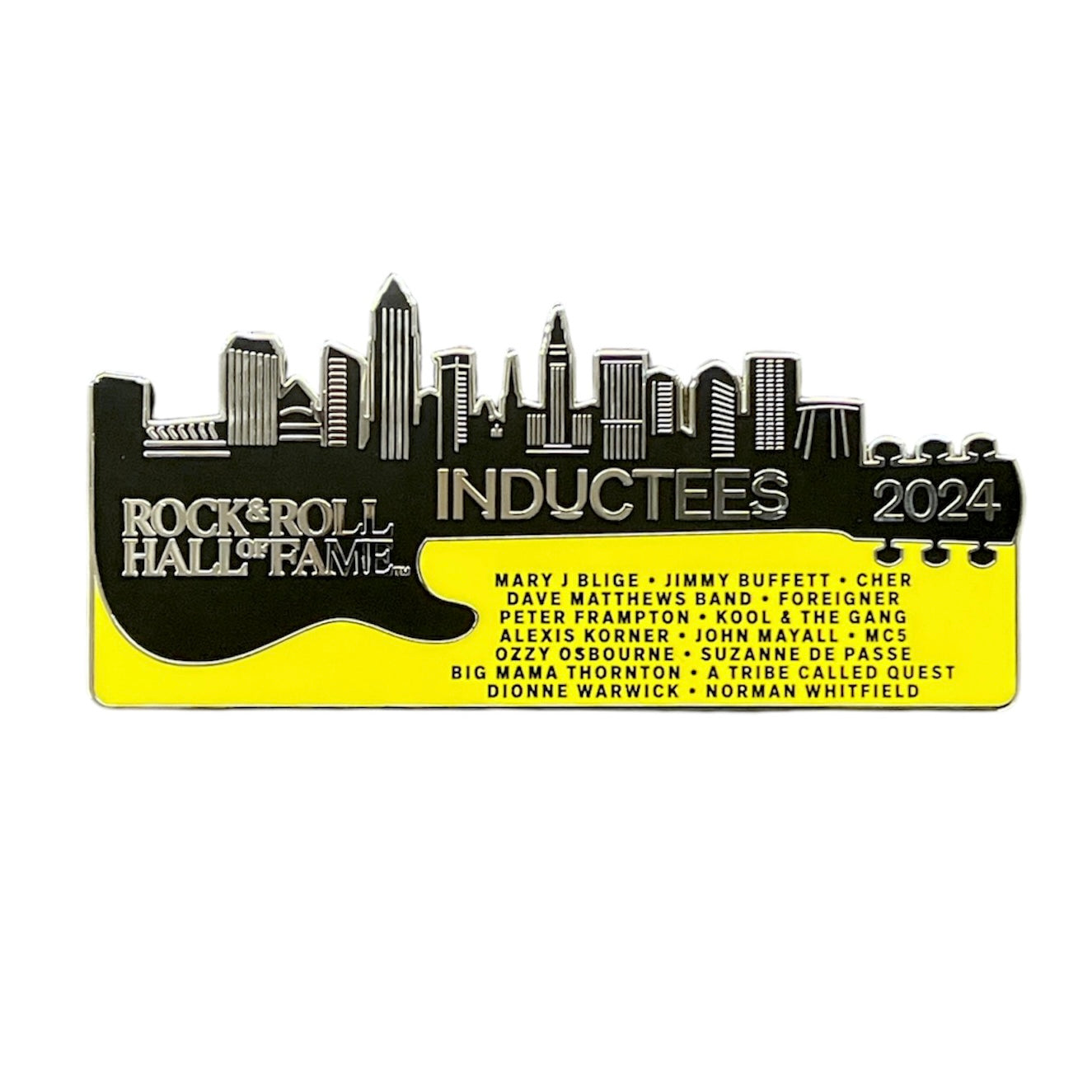 ROCK HALL 2024 - INDUCTEE GUITAR SKYLINE MAGNET